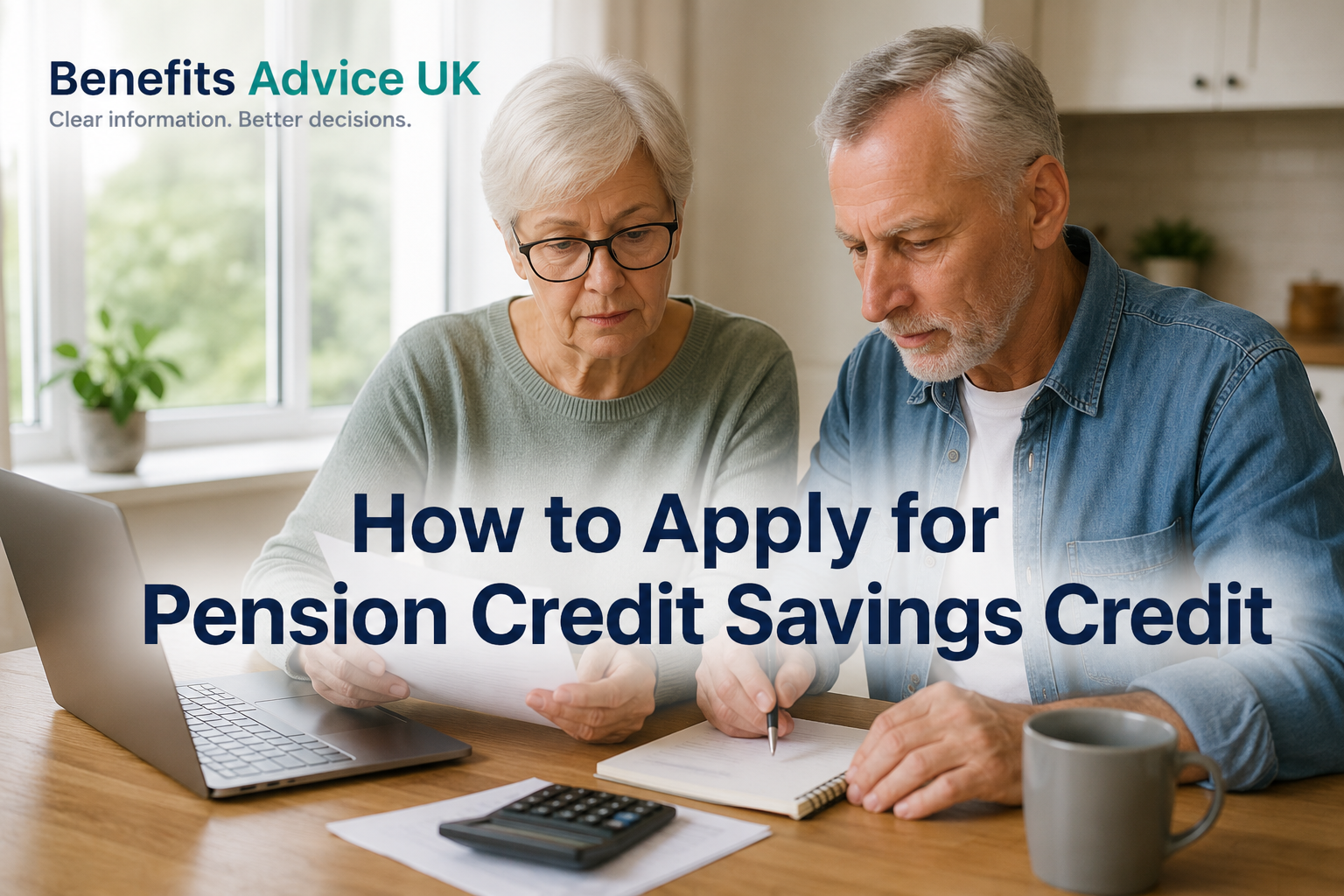How to Apply for Pension Credit Savings Credit