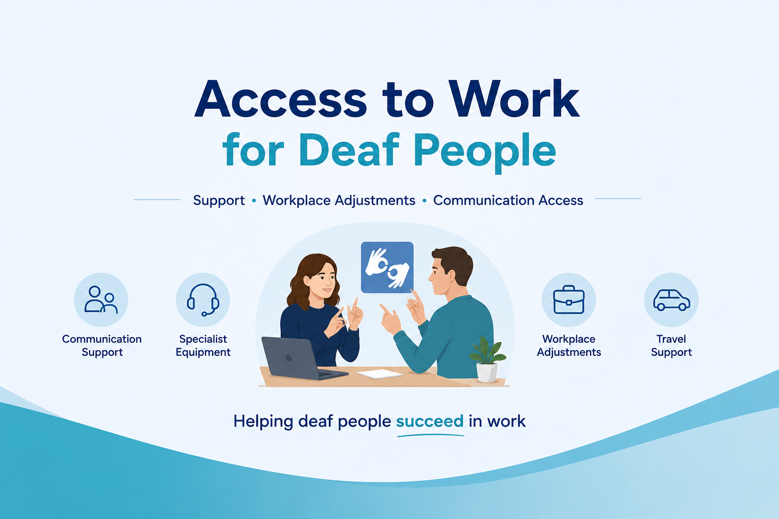 Access to Work for Deaf People